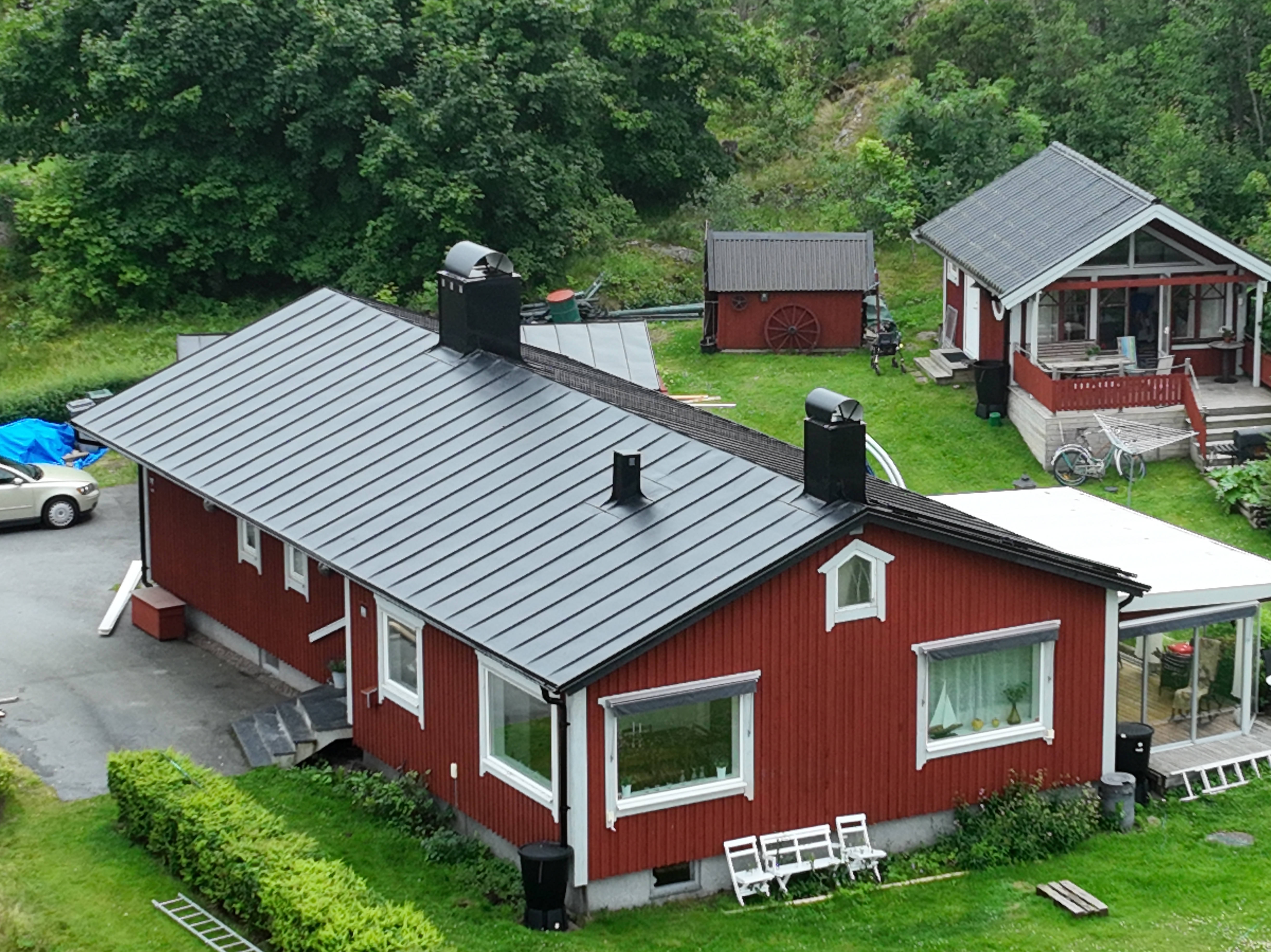 Falsad plåt i Piteå